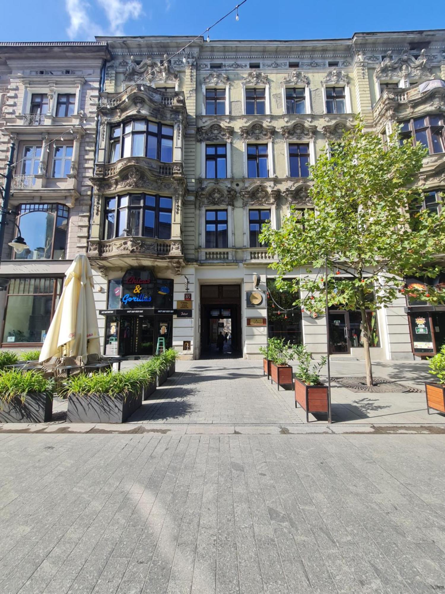 Apartment In The Strict City Centre Łódź Exteriör bild
